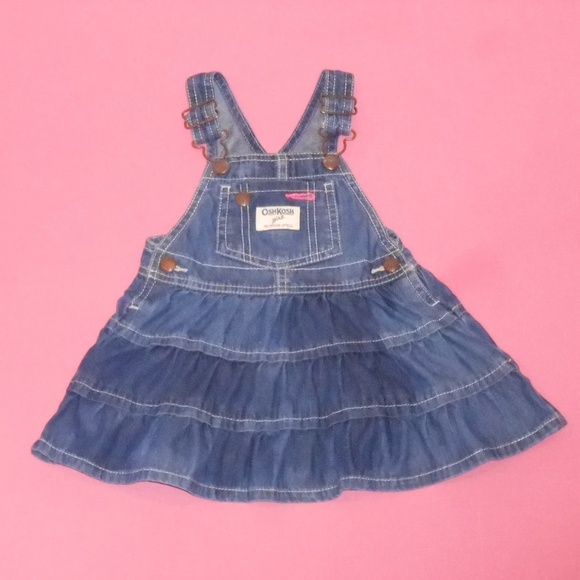 OshKosh B'gosh Other - OshKosh Girl"s Blue Jean Denim Dress 18 Months